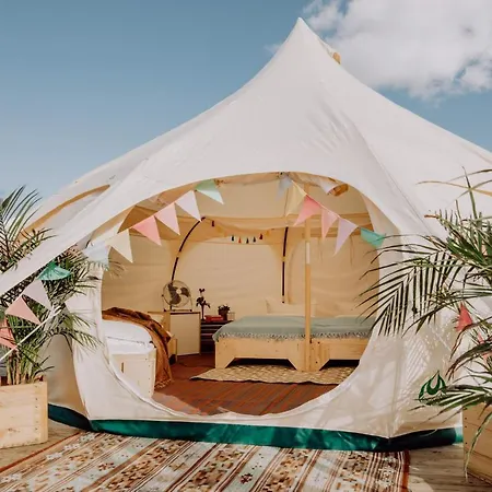 Hotell Raus Und Gut Glamping Am Graebendorfer Drebkau