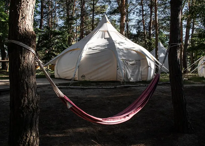 Raus Und Gut Glamping Am Graebendorfer Otel *