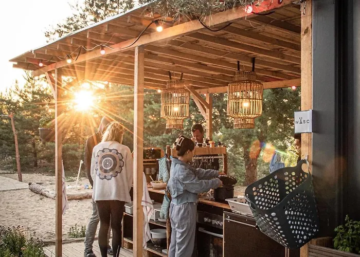 Raus Und Gut Glamping Am Graebendorfer Otel Drebkau