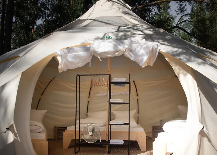 Raus Und Gut Glamping Am Graebendorfer Otel *