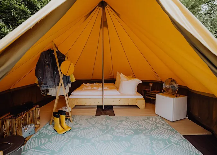 Raus Und Gut Glamping Am Graebendorfer Otel Drebkau