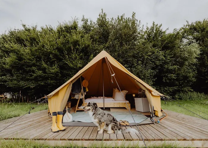 Otel Raus Und Gut Glamping Am Graebendorfer Drebkau